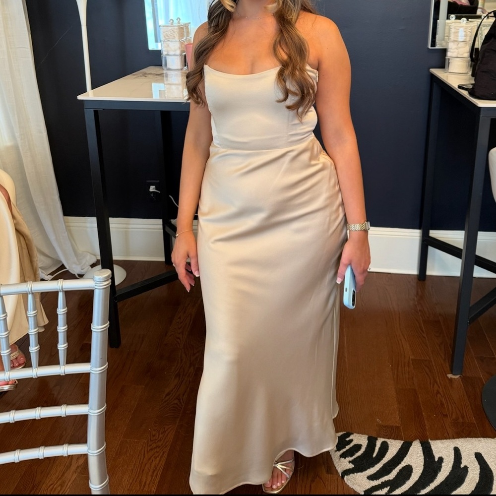Park & Fifth Brodie Strapless Gown - Picture 6 of 6